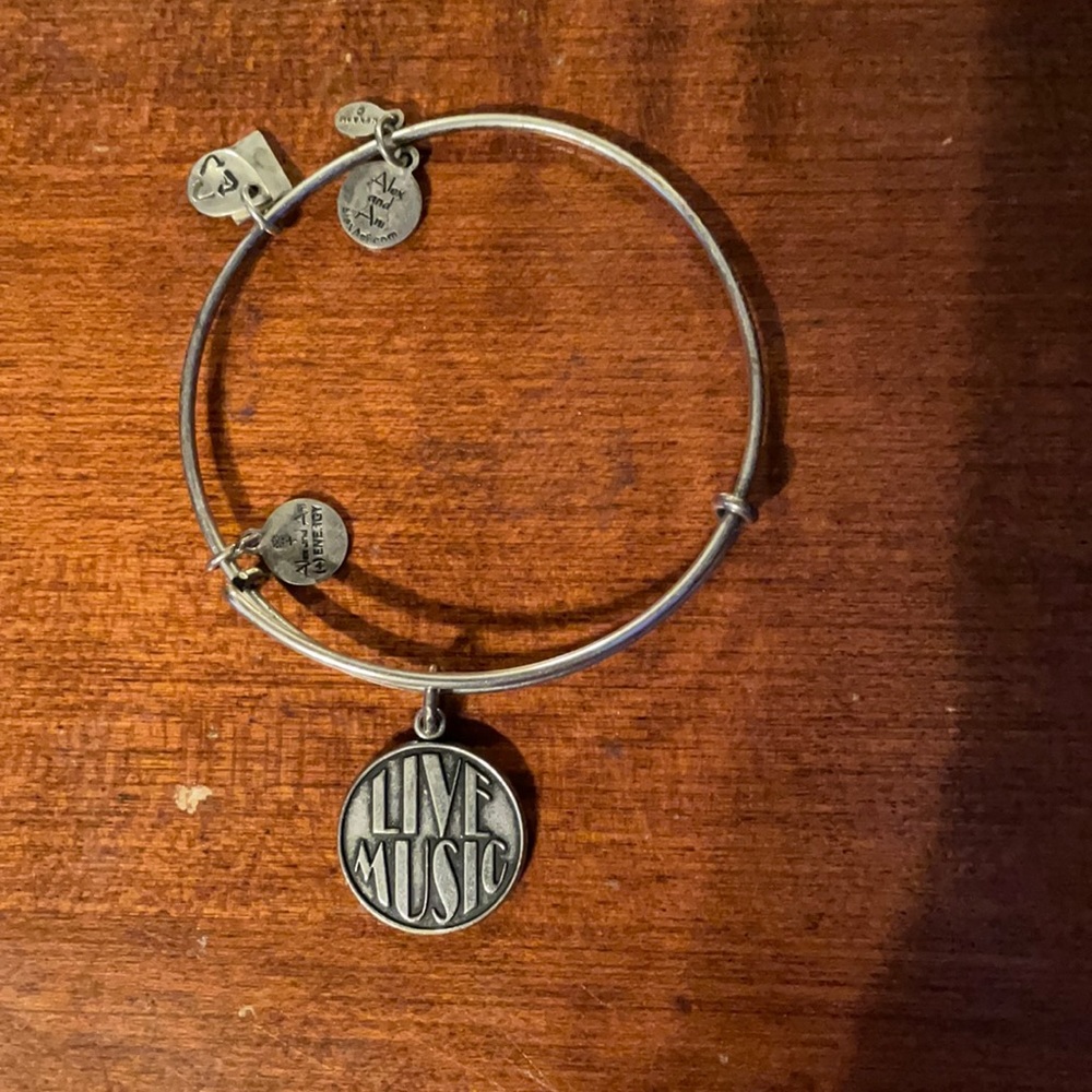 Alex and ani bangle “live music” charity edition bracelet